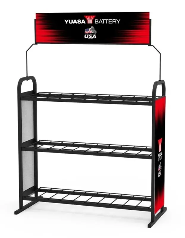 Yuasa Small Battery Rack (Holds 8-12 Batteries) 1