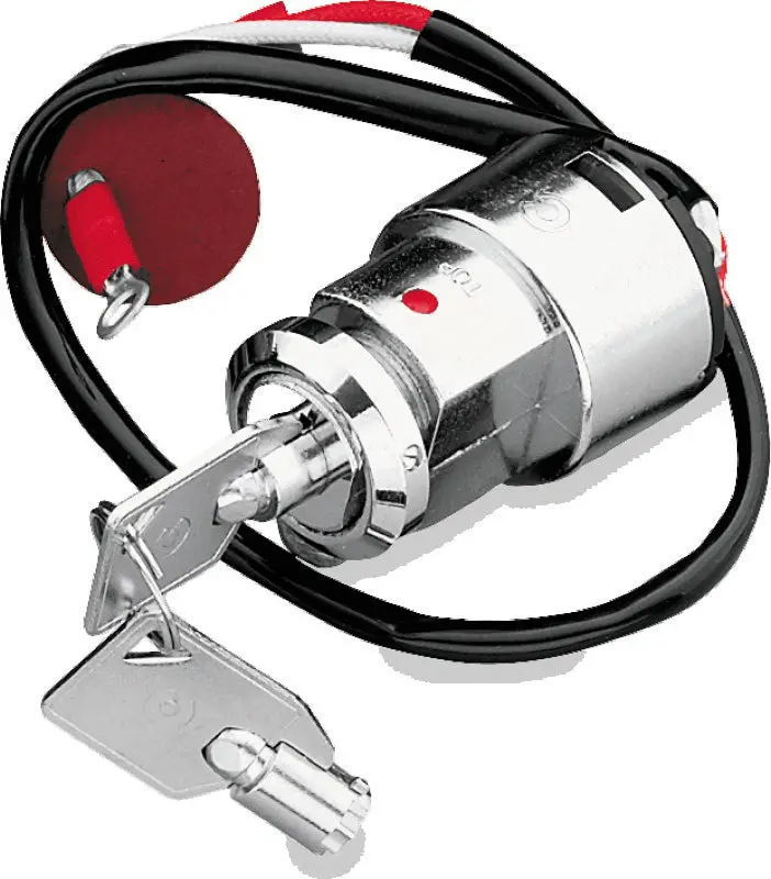 Twin Power 91-95 Fxdl And Custom Use 2-Wire Round Key Switch Replaces H-D 71428-90A 1