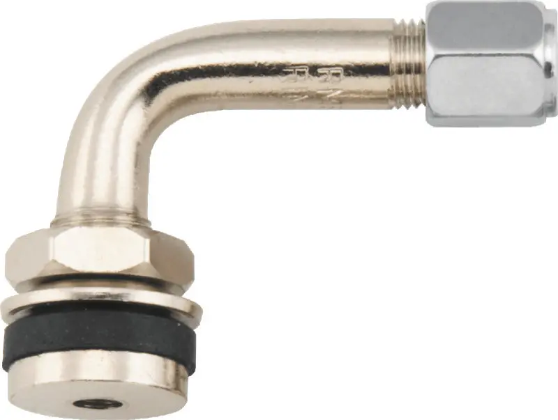 Bikemaster Valve Stem 90Deg Chrome Ea. 1