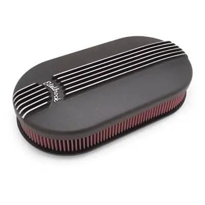 Edelbrock 41193 Classic Series Chrome Air Cleaner Assembly 1