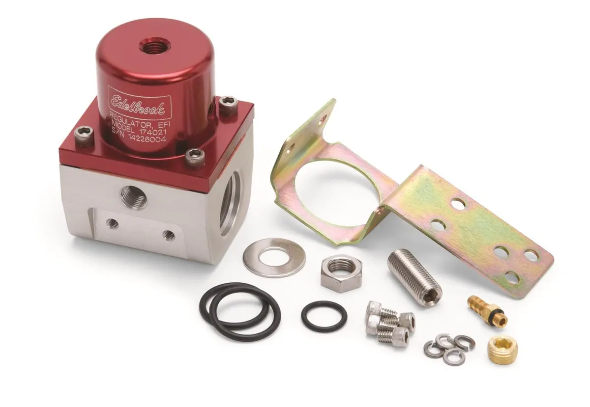 Edelbrock 174021 Adjustable Fuel Pressure Regulator 1