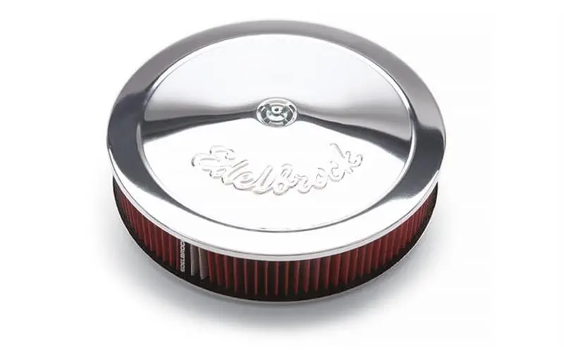 Edelbrock 1224 Pro-Flo Air Cleaner – High-Flow Dual-Filter Assembly For Carbureted Engines 1