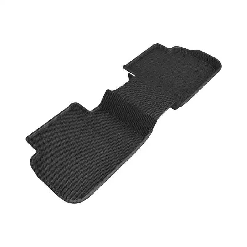 3D Maxpider 2022 Honda Civic Kagu Second Row Floormat - Black (No Rear Usb Port) 1