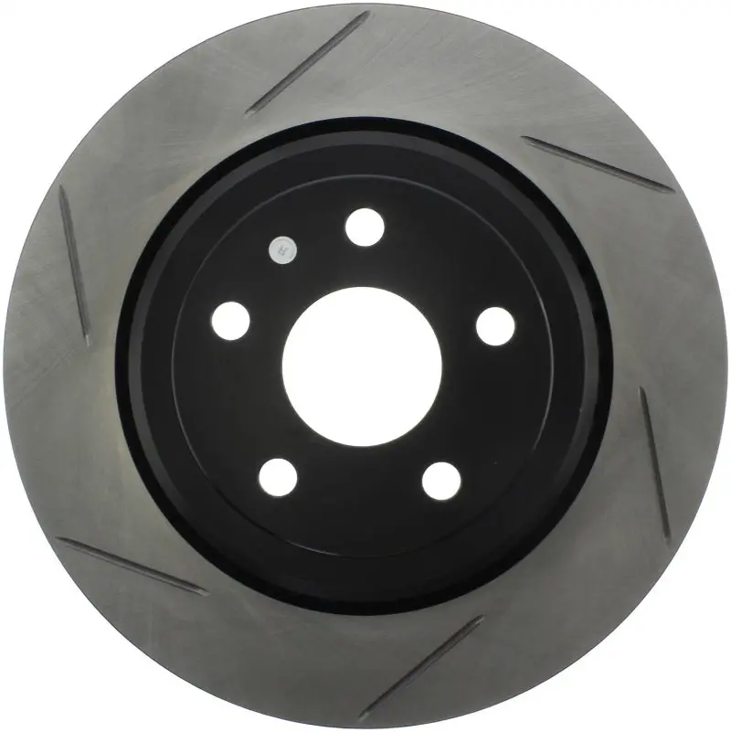 Stoptech 12-13 Jeep Srt8 Rear Right Slotted Sport Brake Rotor 1