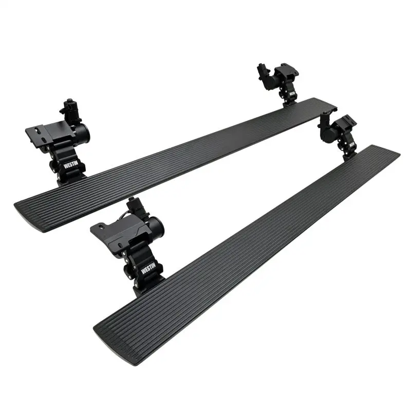 Westin 2024 Toyota Tacoma Double Cab Pro-E Electric Running Boards - Textured Black 1