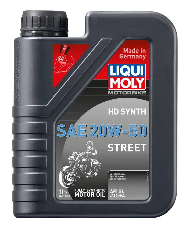 Liqui Moly 1L Motorbike Hd Synth Sae 20W50 Street 1