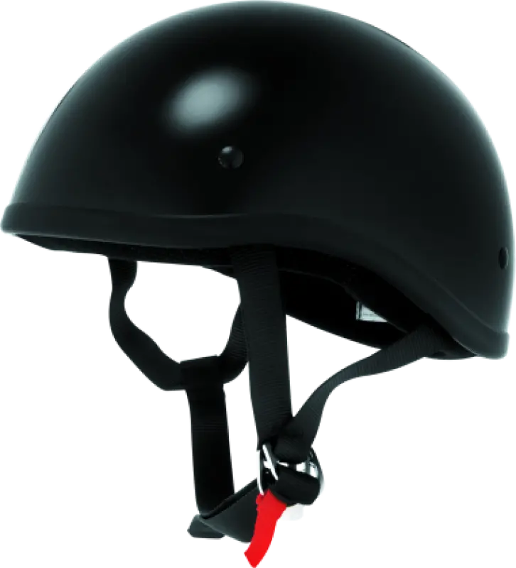Skid Lids Original Helmet Flat Black - Large 1