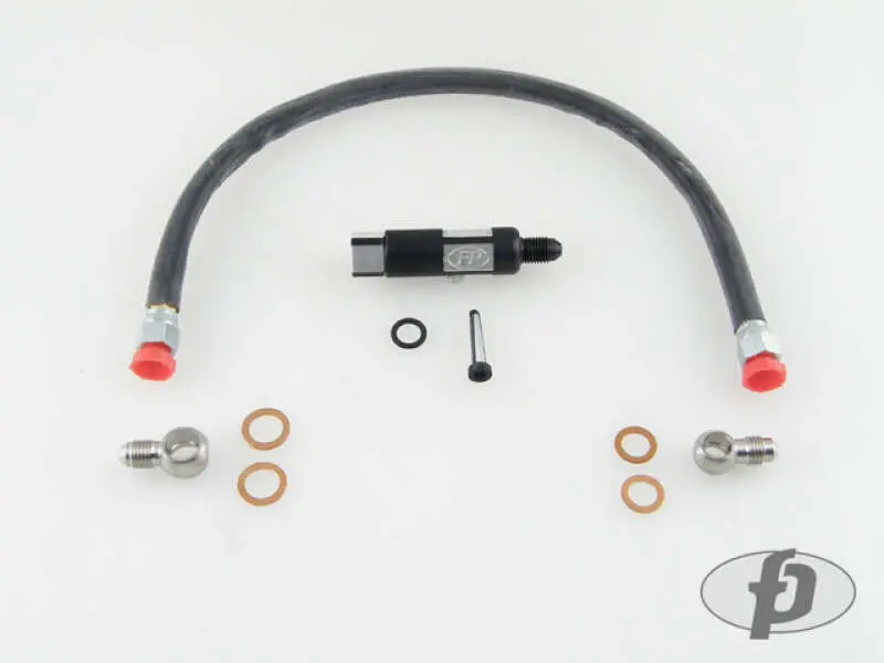Forced Performance Mitsubishi Evo X Oil Supply Line W/Inline Filter Journal Bearing 1