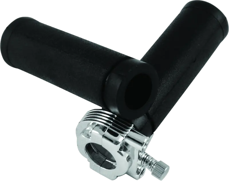 Bikers Choice 1981 Big Twin & Xl & Custom Chrome Throttle Assembly With Grips Replaces H-D 56220-81B 1