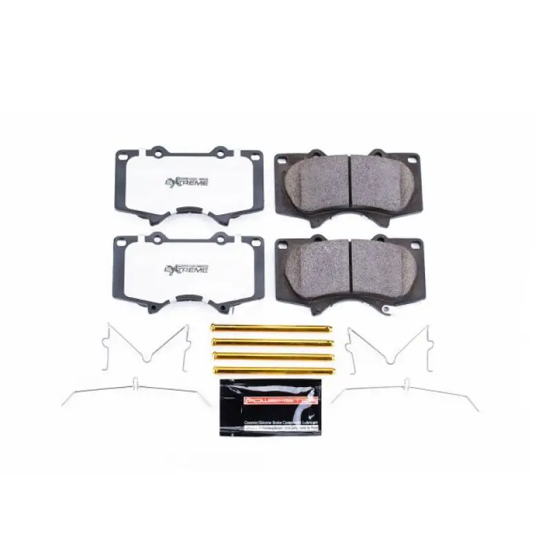 Power Stop 10-19 Toyota 4Runner Front Z36 Truck & Tow Brake Pads W/Hardware 1