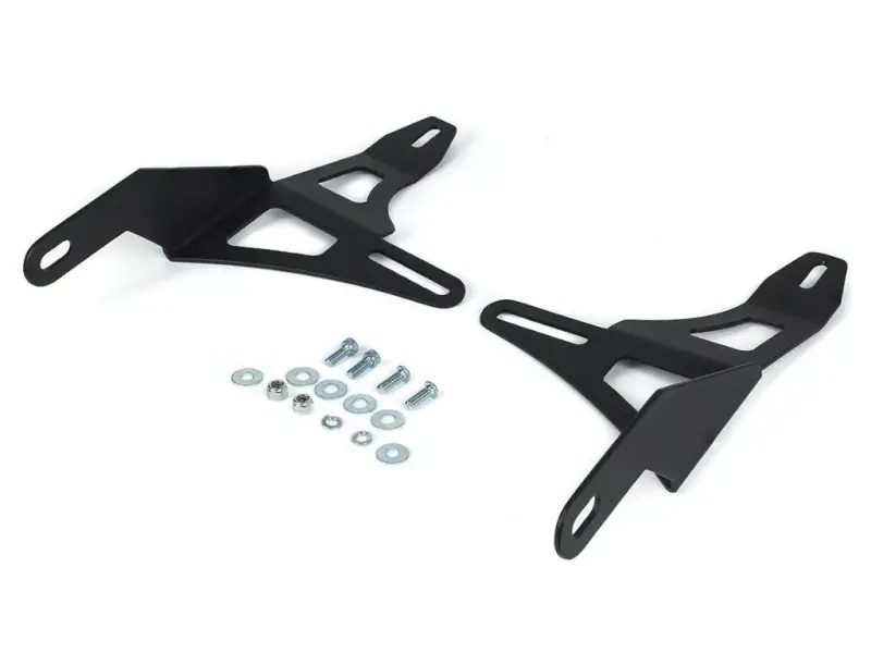 Cali Raised 16-23 Toyota Tacoma 32In Lower Bumper Hidden Led Light Bar Mounting Brackets 1