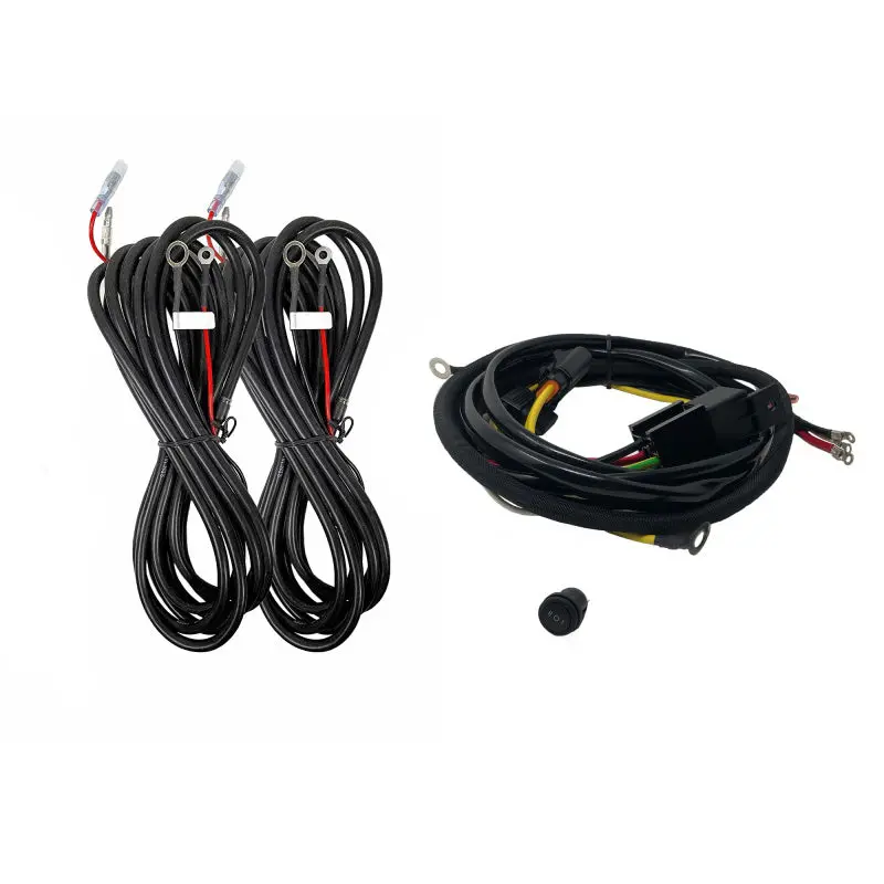 Kc Hilites Platform One Profile Sidecast 4-Light Wiring Kit For 24-25 Land Cruiser Lc250/Lexus Gx550 1