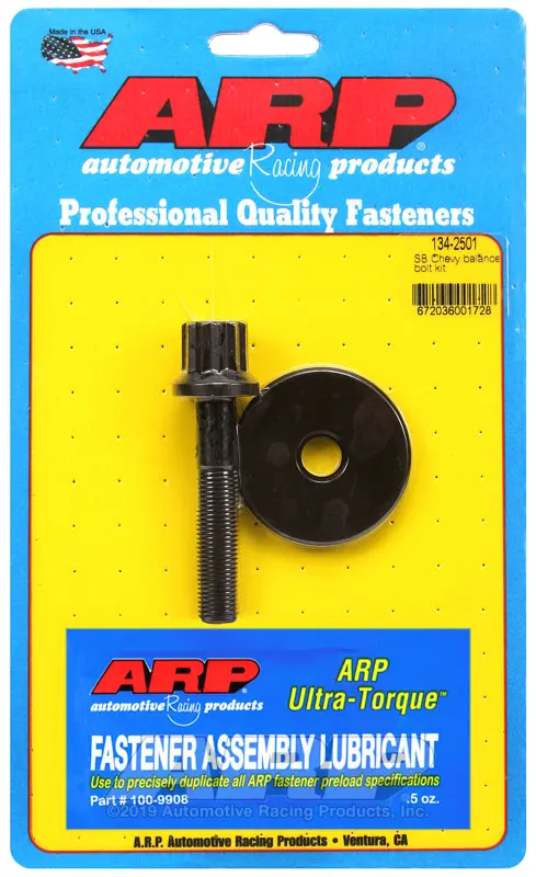 Arp Chevrolet Small Block Harmonic Damper Bolt Kit 1