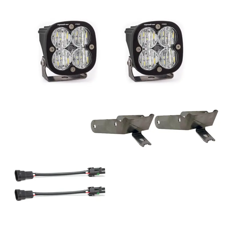 Baja Designs 99-10 Ford Super Duty Fog Squadron Pro Fog Pocket Kit 1