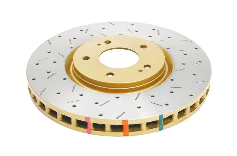 Dba 03-05 Evo 8/9 Front Drilled & Slotted 4000 Series Rotor 1