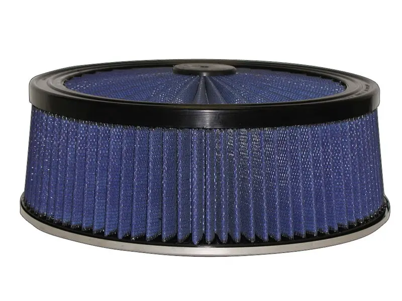 Afe Magnumflow Air Filters Round Racing P5r A/F Top Racer 14D X 5H (Blk/Blue) 1