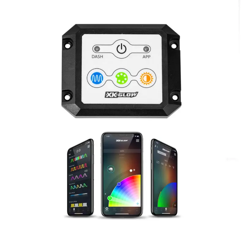Xk Glow Dash Surface Mount Xkchrome Controller Kit 1