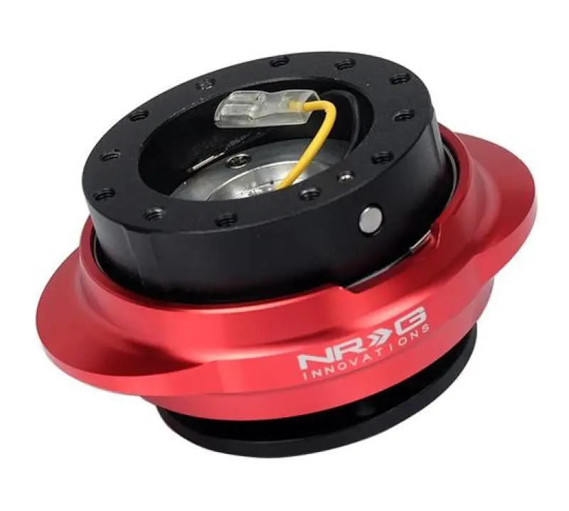 Nrg Quick Release Kit - Black Body/ Red Oval Ring 1