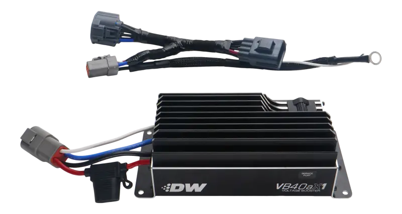 Deatschwerks Vb40ax1 Voltage Booster With Plug-N-Play Harness For 10-25 Ford Mustang 1