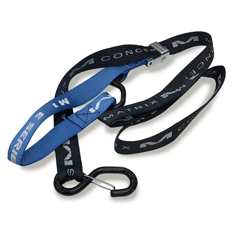Matrix Concepts E Series 1 Inch Tie Down Set - Blue 1