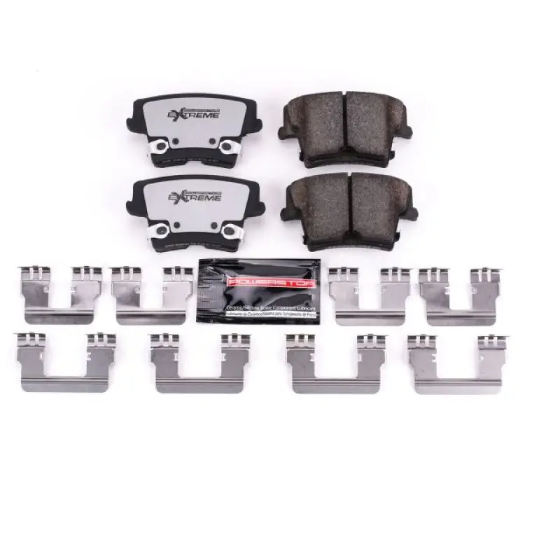 Power Stop 05-19 Chrysler 300 Rear Z26 Extreme Street Brake Pads W/Hardware 1
