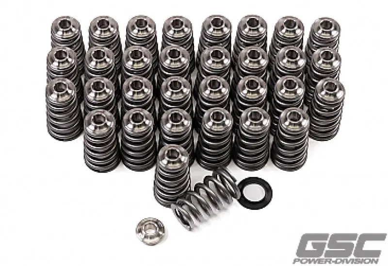 Gsc P-D Ford 5.2L Voodoo/Predator Conical Spring & Ti Retainer Kit 1