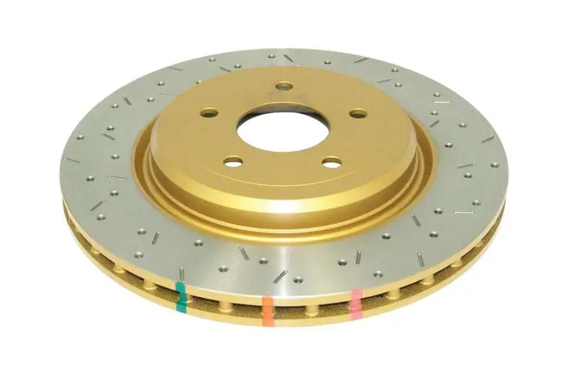 Dba 05-12 Corvette C6 W/Z06 Pkg Rear Drilled & Slotted 4000 Series Rotor 1
