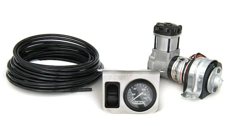 Ridetech Small Overload Style Compressor Kit 1-Way On Demand 1