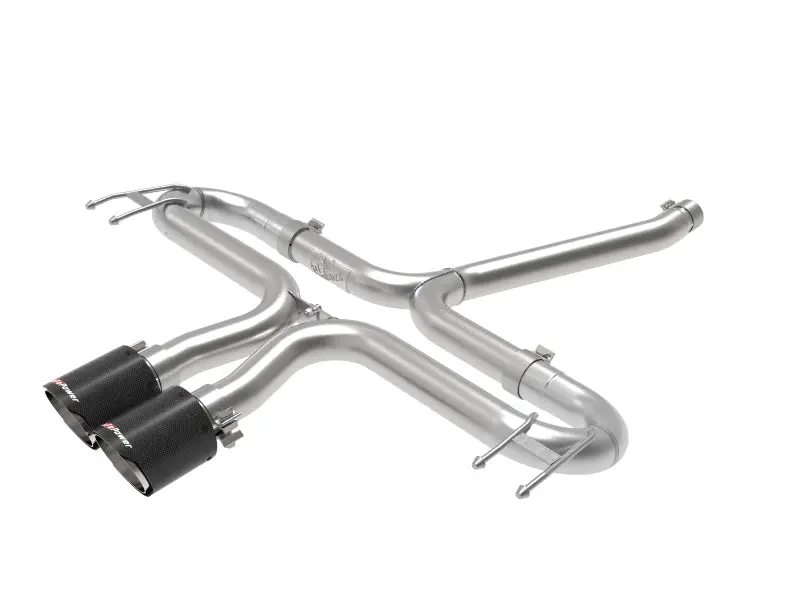 Afe Takeda 2-1/2In 304 Ss Axle-Back Exhaust W/Carbon Tips For 2017-2021 Honda Civic Sport Hatchback 1.5T [Fk7] 1