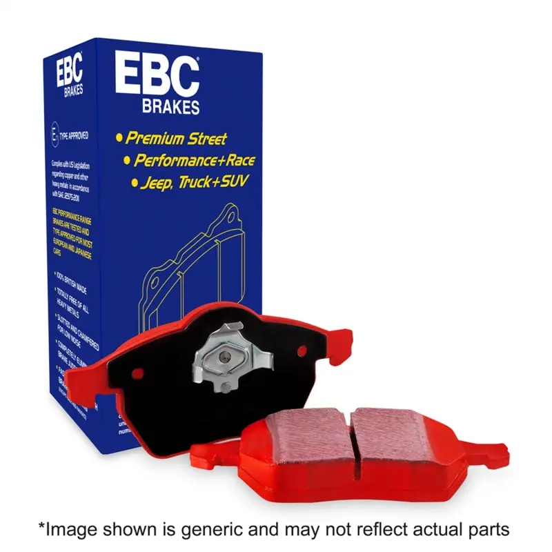 Ebc 2020+ Audi Rs6 4.0L / 2021+ Audi Rs7 4.0L Redstuff Front Brake Pads 1
