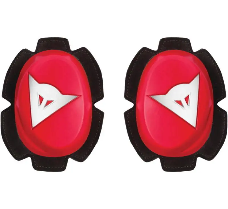 Dainese Pista Knee Slider Red/White - One Size 1