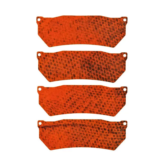 Carbon Fibre Brake Pad Shims For 2017+ Honda Civic Type R Fk8 (Fronts Only) 1