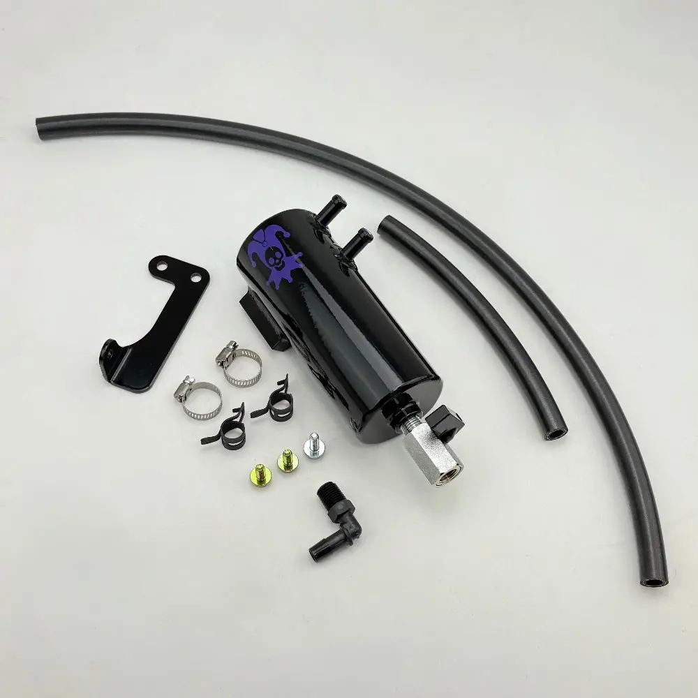 Wunderladen Racing Oil Catch Can Kit For 16-21 Honda Civic 2.0L Na 1