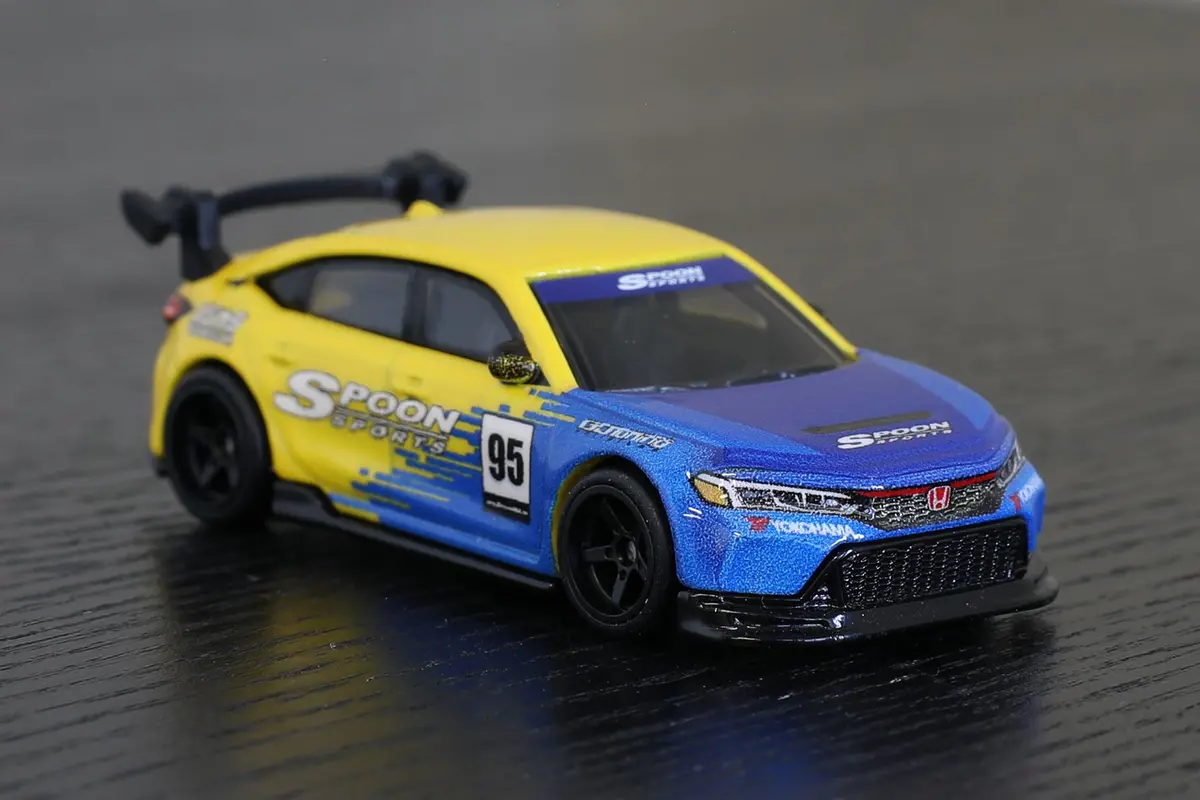 Hot Wheels Spoon Civic Type R Fl5 Race Model Car 1