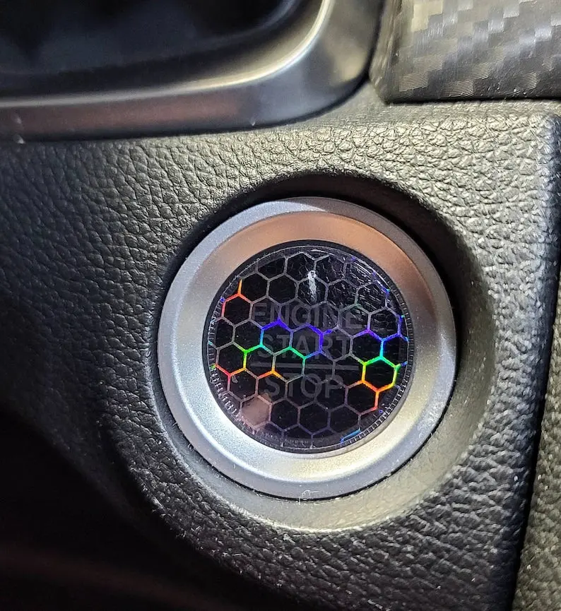 Push Button Start Tint For 2016+ Civic / 2022+ Civic / 2023+ Integra 1