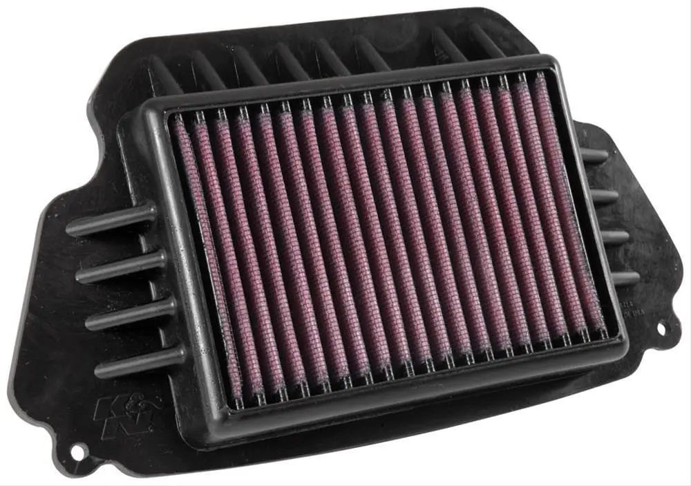 K&N Knha-6414 Motorcycle Air Filter – Washable, Reusable Performance Replacement 1