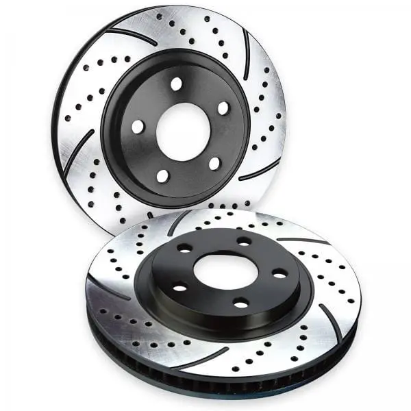 Wilwood 4-Piston Brake Rotors — BBK Replacement for 2016+ Honda Civic