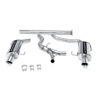 Magnaflow 16747 Street Series Cat-Back Exhaust – Mandrel-Bent Stainless Steel System 1