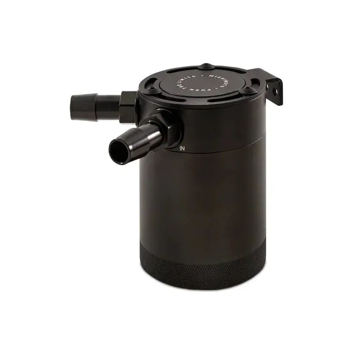Mishimoto Universal Dual Port Compact Baffled Oil Catch Can 1