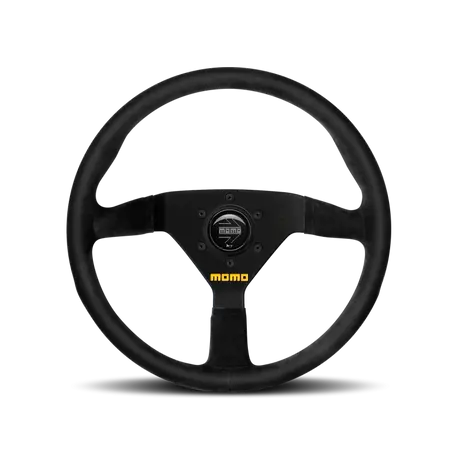 Momo Mod78 350Mm Black Leather Steering Wheel 1