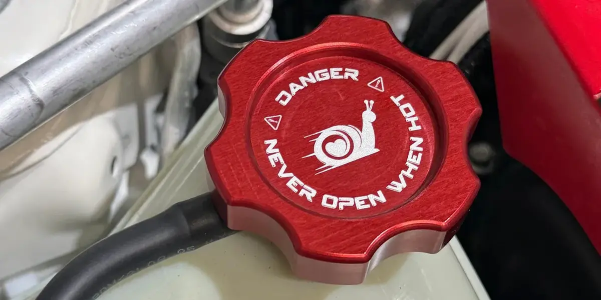 Mdr Industries Billet Radiator Cap Cover For 2016+ Honda/Acura 1