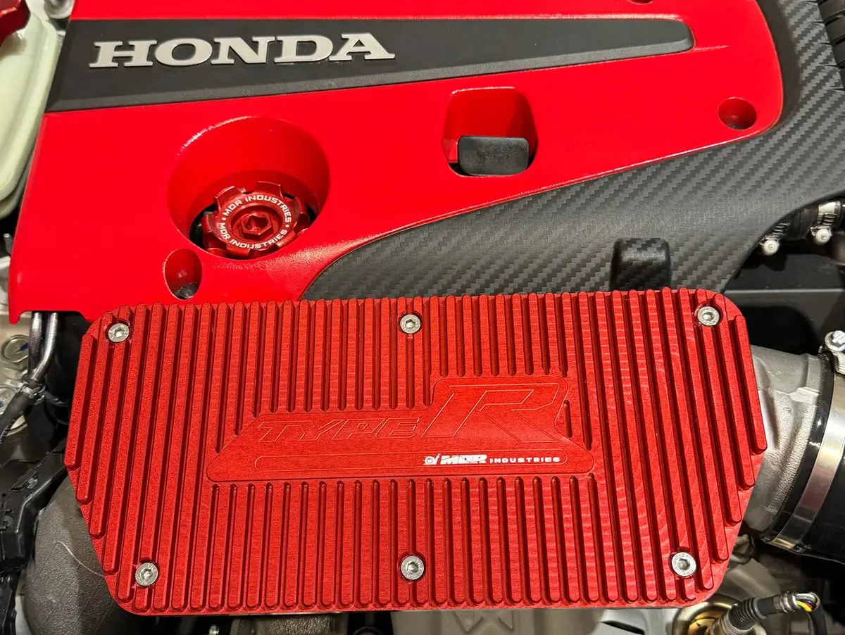 Mdr Industries Billet Turbo Inlet Pipe Cover For 2023+ Honda Civic Type R/Type S [Fl5/De5] 1
