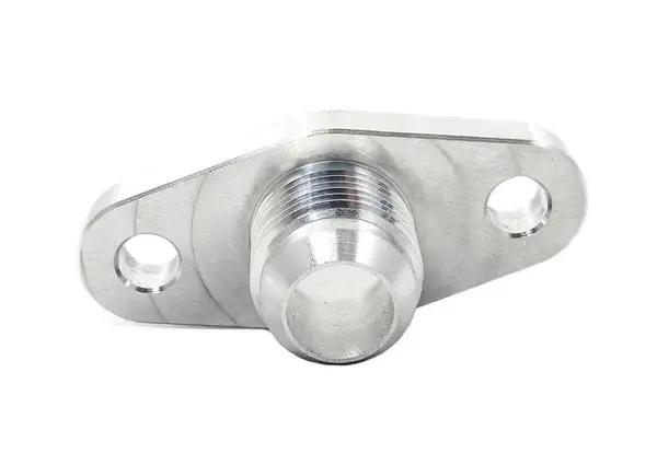 Prl Motorsports T3/T4 Turbo -10An Ported Oil Drain Flange Standard 1