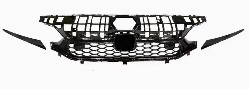 Swa Type R Style Upper Mesh Grille Upgrade For 2022-2024 Honda Civic [Fe/Fl] - ** Returned Item ** 1