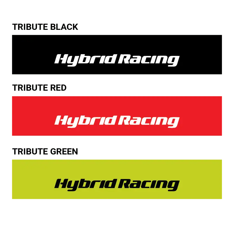 Hybrid Racing Tribute Windshield Sunstrip 1