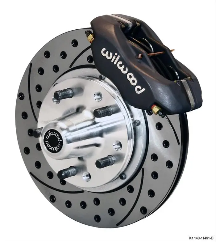Wilwood 140-11491-D Forged Dynalite Pro Front Disc Brake Kit – Big Brake Conversion System 1