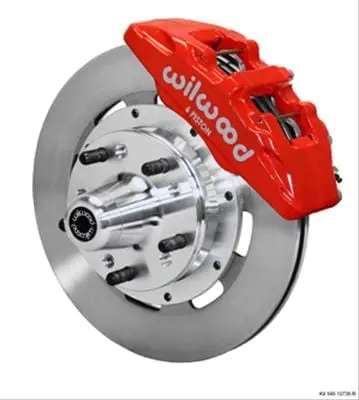 Wilwood 140-10738-R Forged Dynapro 6-Piston Front Brake Kit – Racing-Caliber Stopping Power 1