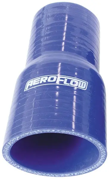 Gloss Blue Silicone Hose Reducer: 3" To 2.5" (76Mm To 63Mm) 1