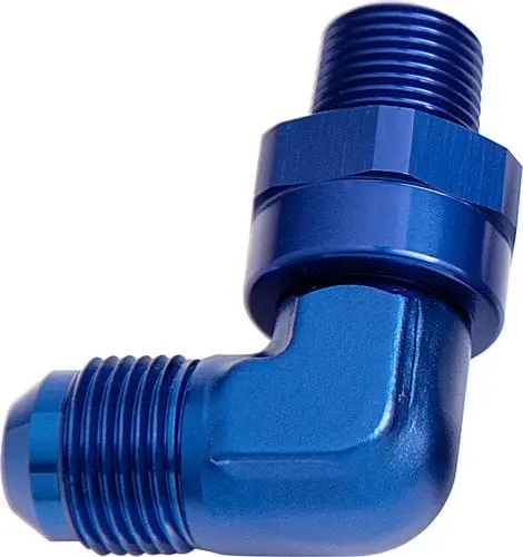 Af922-06-04 – 90° Swivel Npt-To-An Adapter: 1/4" Npt To -6An 1
