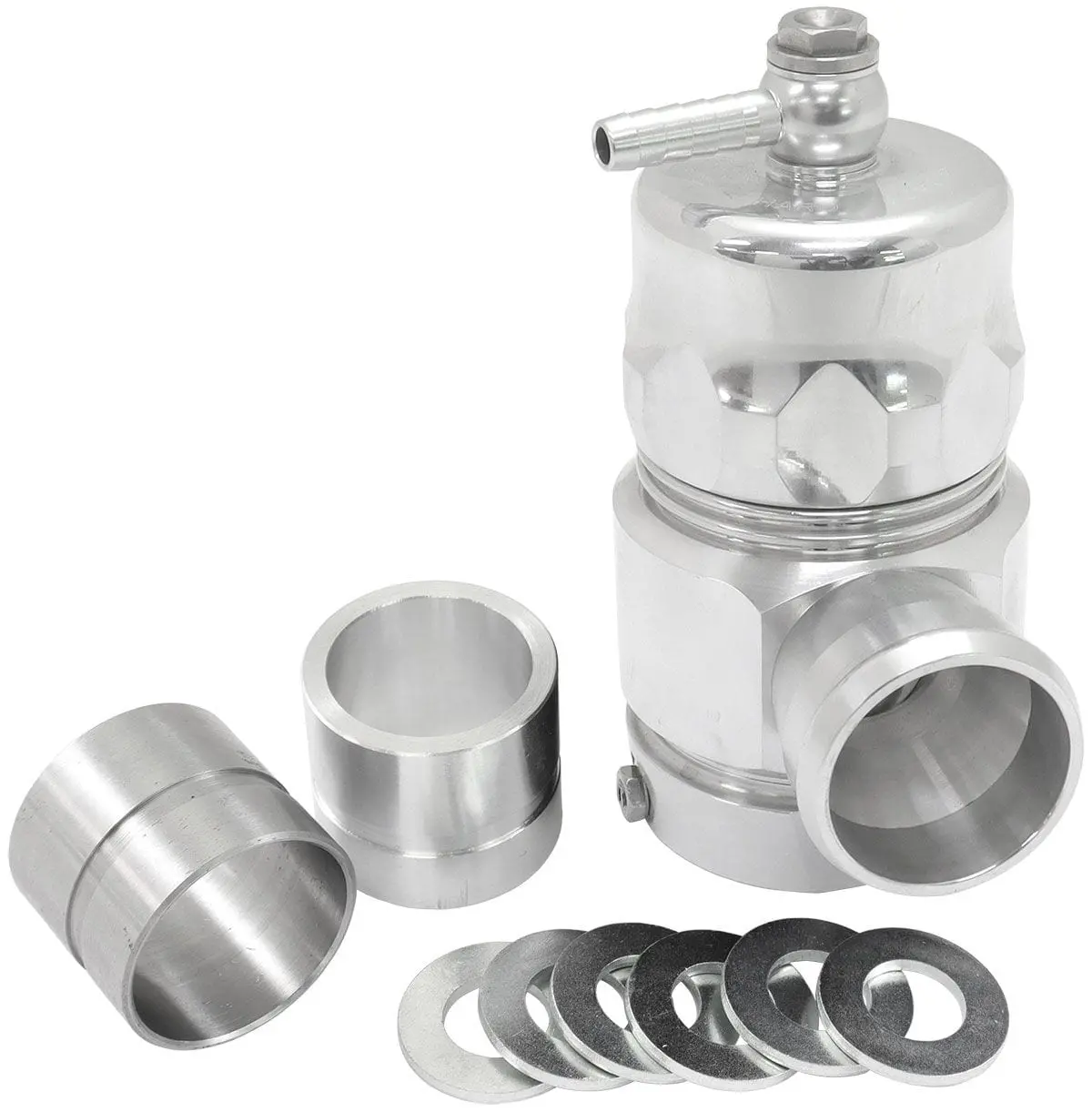 Silver Compact Blow-Off Valve For Turbocharged Engines (Af64-5049) 1